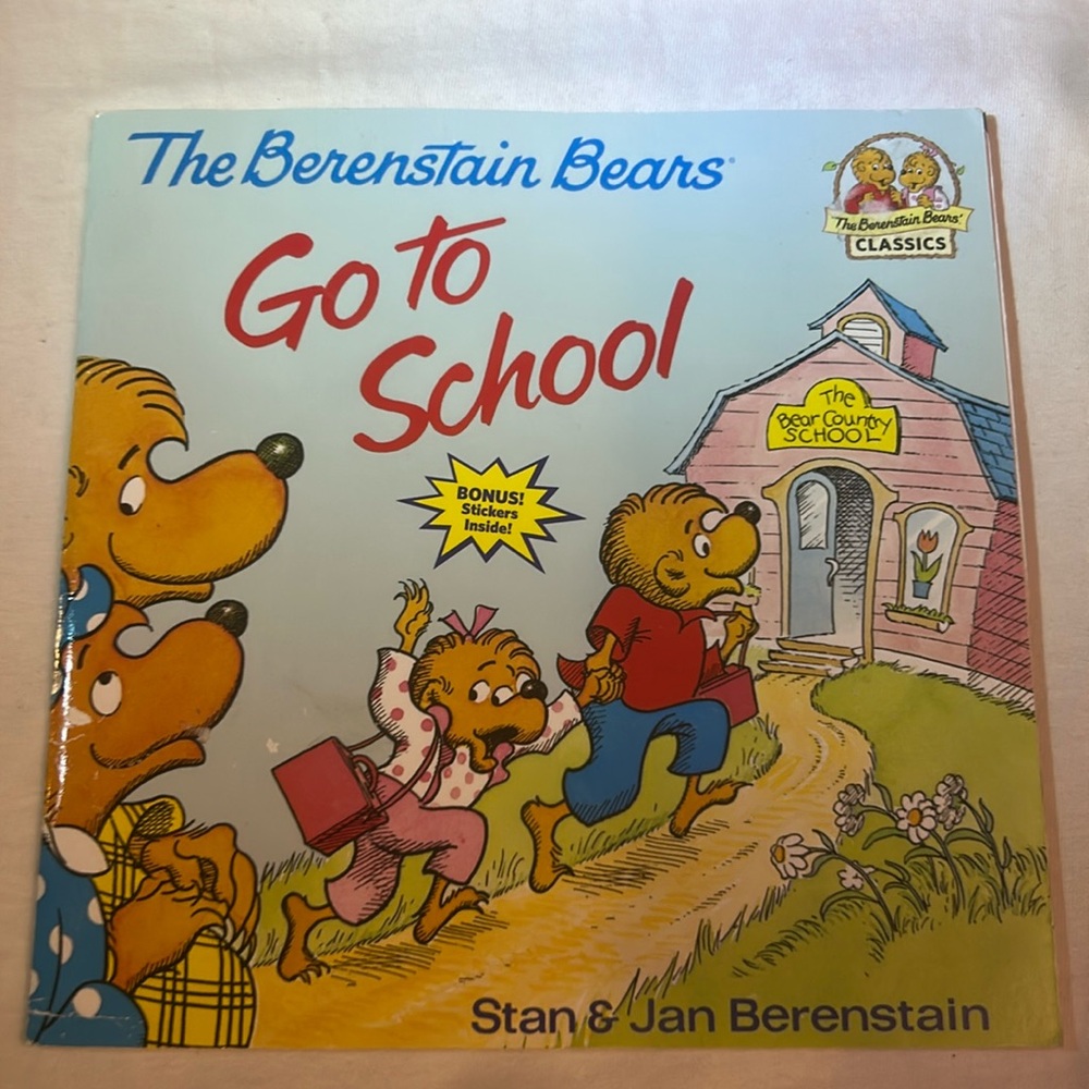 The Berenstain Bears Go To School 1ST Edition 1978